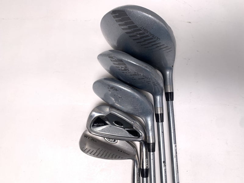 US Kids WT-20S Club Set Driver 3W 5H 9 SW Ultralight 48" Youth Graphite RH