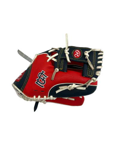 Used Louisville Slugger ST.LOUIS CARDINALS BB/SB Glove T-ball Red 10" 11692-S000141045