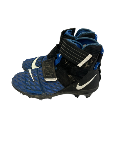 Used Nike FORCE SAVAGE ELITE Adult FB Cleats Royal Blue Senior 9 11692-S000141051