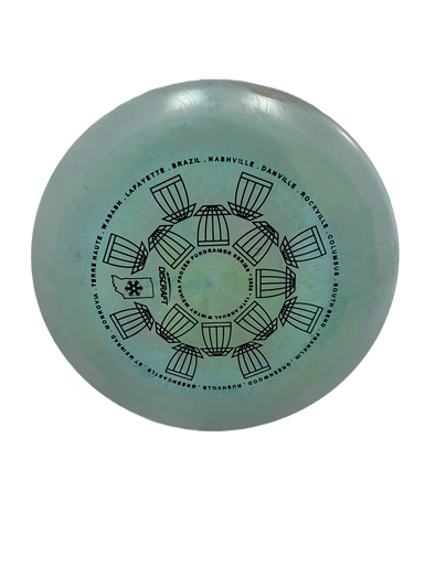 Used Discraft Z HEAT Disc Golf Driver Teal 162g 11692-S000140989