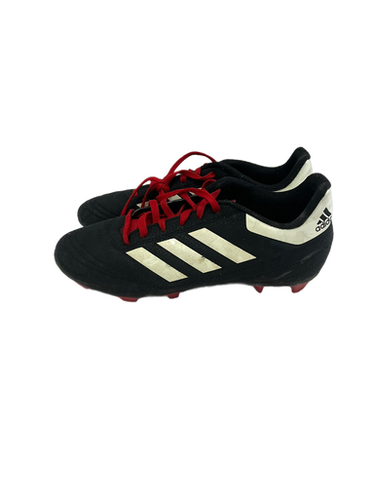 Used Adidas GOLETTO IV Soccer Cleats Black Junior 05 11692-S000141022