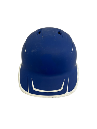 Used Rawlings MACH SR Batting Helmet No Mask Royal Blue One Size 11692-S000141027