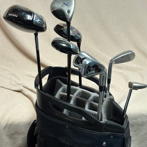 Men's Callaway X series Right Handed Clubs (Full Set) Regular Flex 9 Pieces (Used)
