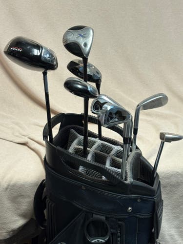 Men's Callaway X series Right Handed Clubs (Full Set) Regular Flex 9 Pieces (Used)