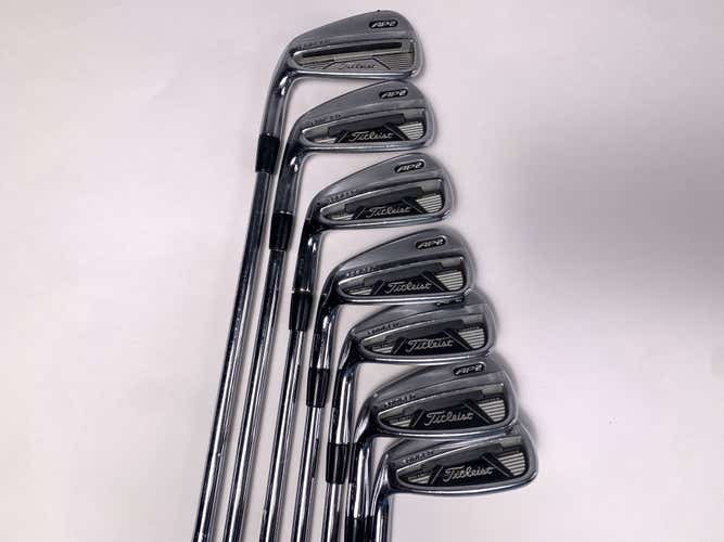Titleist 710 AP2 Iron Set 4-PW NS Pro 105T Regular Steel Mens LH