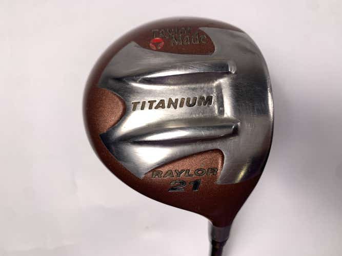 TaylorMade Ti Bubble Raylor 7 Fairway Wood 21* Bubble S-90 Stiff Graphite RH