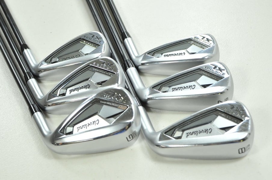 Cleveland Zipcore XL 6-PW,GW Iron Set Senior Flex RH Helium F2 Graphite # 202292
