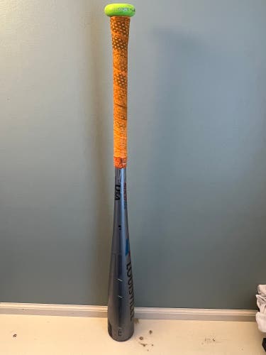 2019 Louisville Slugger Solo Alloy USABat Certified Bat (-11) 17 oz 28" (Used)