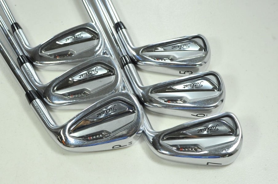 Titleist T100S 2019 5-PW Iron Set Stiff Flex RH Project X LZ 6.0 Steel  # 202213