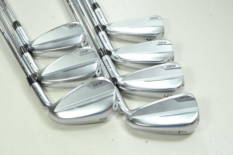 Ping i530 4-W Iron Set Stiff Flex Black Dot Right DG MID S300 100g Steel #202220