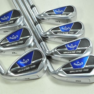 Callaway Big Bertha B21 5-PW,AW Iron Set Stiff Right KBS MAX CT80 Steel # 198448