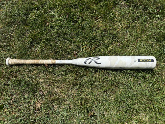 2025 Rawlings Icon Composite USSSA Certified Bat (-8) 22 oz 30" (Used)