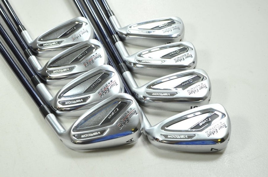 Tour Edge Exotics C722 4-PW,AW Iron Set Regular Flex RH Ventus Graphite # 202326