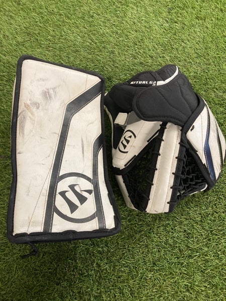 Junior Warrior G2 Regular Goalie Glove & Blocker