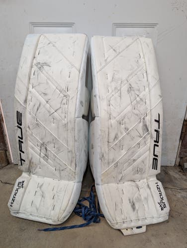 True HZRDUS 7X4 Intermediate Goalie Leg Pads  30" + 2