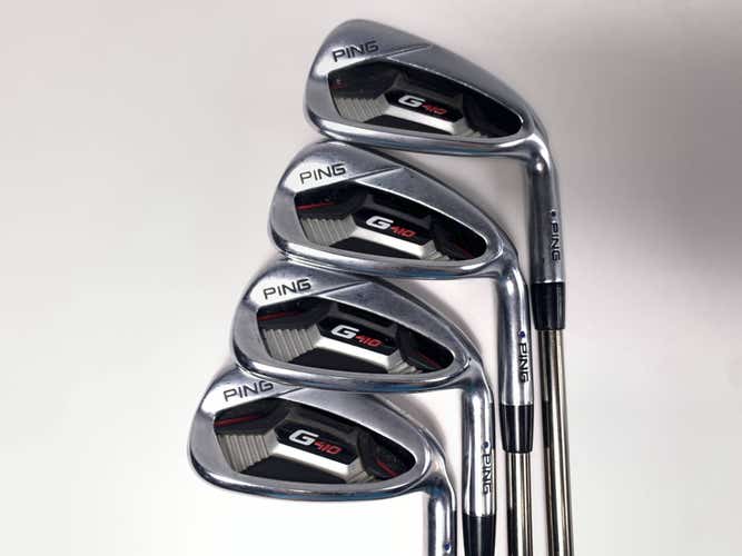 Ping G410 Iron Set 7-PW Blue Dot 1* Up UST Mamiya Recoil ES 760 F2 Senior RH