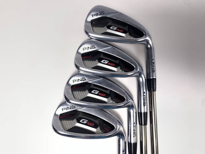 Ping G410 Iron Set 7-PW Blue Dot 1* Up UST Mamiya Recoil ES 760 F2 Senior RH