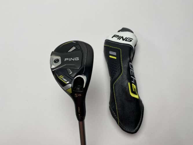 Ping G430 5 Hybrid 26* Fujikura Alta Quick 35g Senior Graphite Mens RH HC