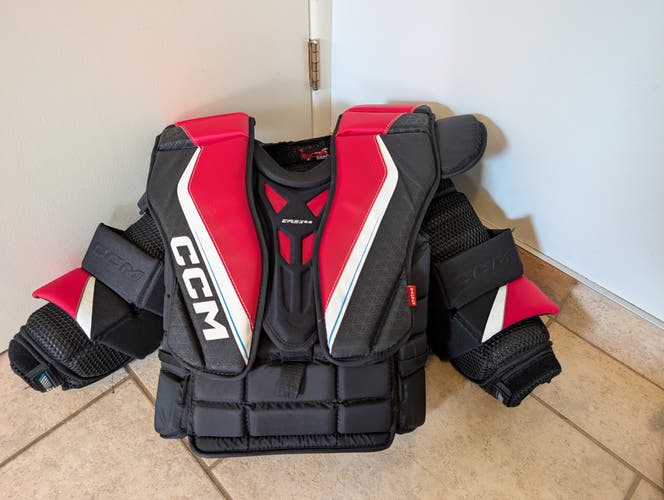 CCM Eflex 6.9 Goalie Chest Protector, Intermediate Medium