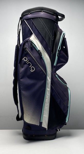 Ping Traverse Cart Bag Navy 14-Way Divide Single Strap Golf Bag