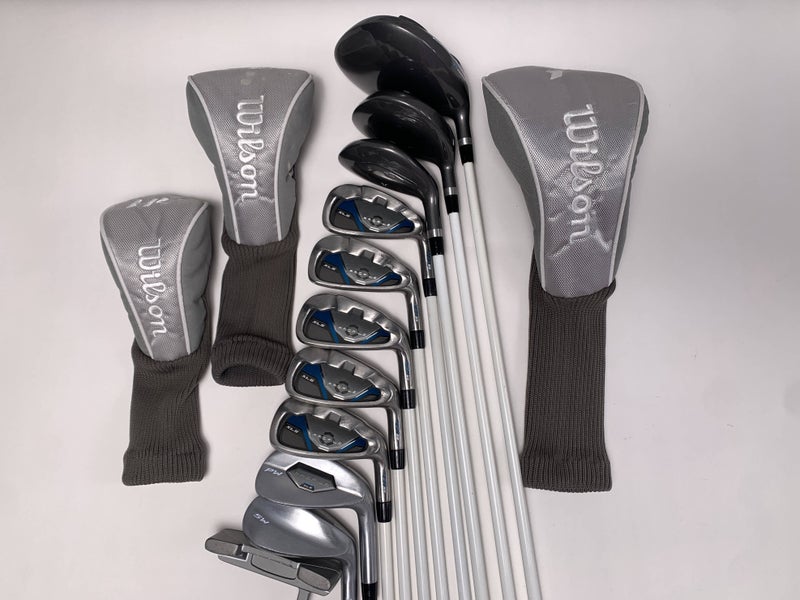 Wilson Profile XLS Club Set Driver 5W 4H 5-PW SW Putter Profile Ladies RH HC