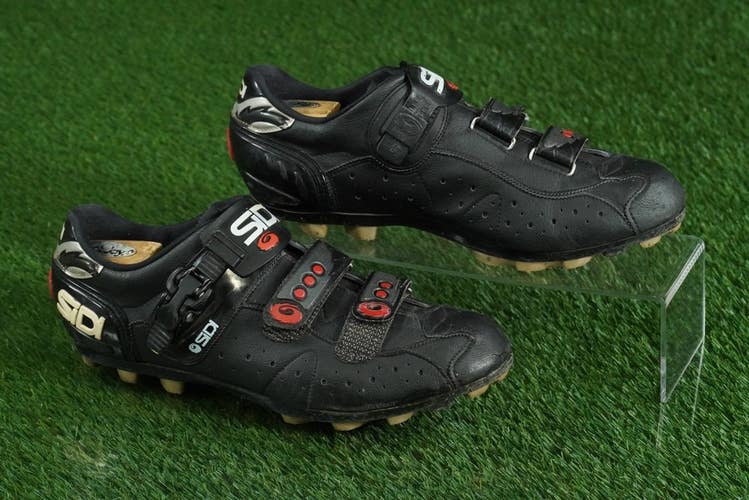 SIDI DOMINATOR 4 MOUNTAIN BIKE SHOES SPD MTB CYCLING MENS EU 45, BLACK