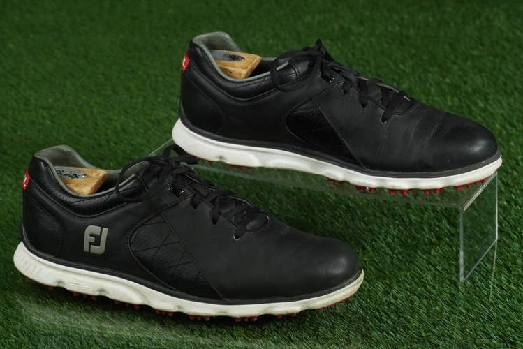 FOOTJOY PRO SL GOLF SHOES MENS 9M SPIKELESS, BLACK ~ 53594 ~ WOW!