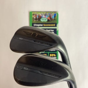 Titleist SM10 Vokey Wedge Set 54* And 58* With Steel Shafts