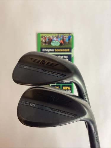 Titleist SM10 Vokey Wedge Set 54* And 58* With Steel Shafts