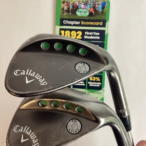 Callaway PM Grind 19 Wedge Set SW-56* And LW-60* With KBS Steel Shafts