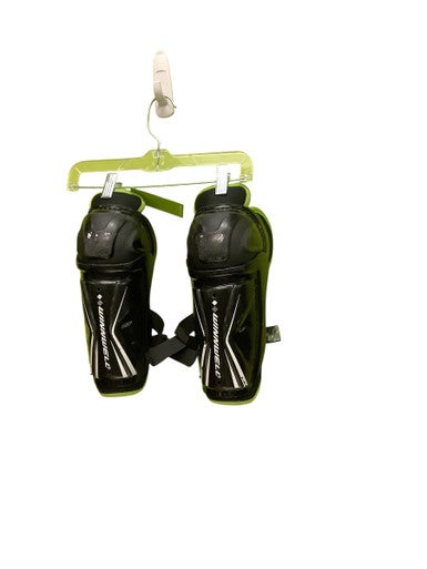 Used WinnWell NXT Youth Shin Guards Black 9" 11686-S000045618