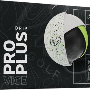 Vice Golf Pro Plus Golf Balls (Drip Lime, 12pk) 1 Dozen 2025 NEW