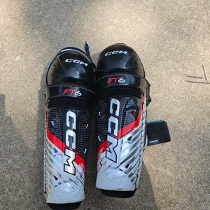 Junior CCM Jetspeed FT6 12" Shin Pads (Used)