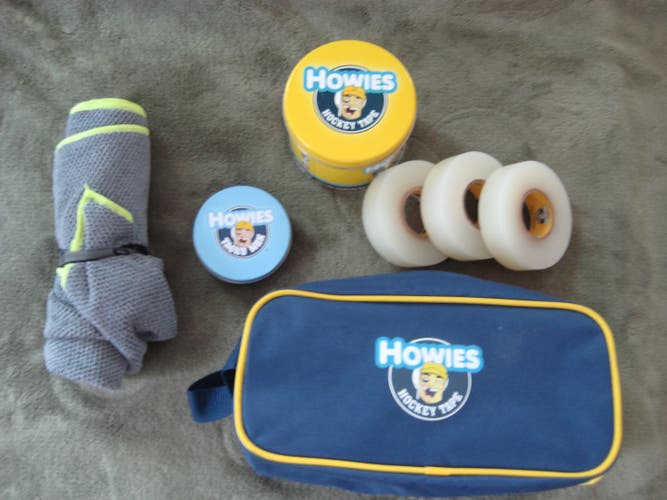 Howies Hockey Accessory Bag Clear Tape/Wax/Towel