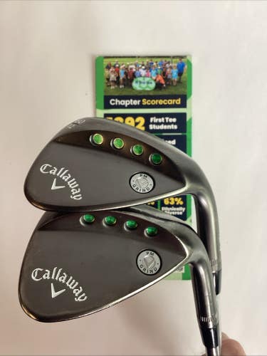 Callaway PM Grind 19 Wedge Set 54* And 60* With KBS Steel Shafts