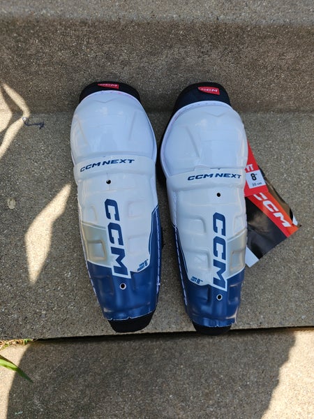 Youth CCM Next 8" Shin Pads (New)