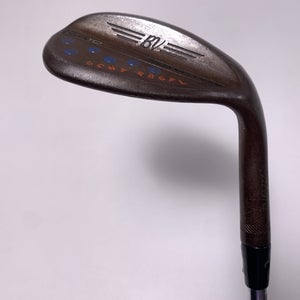 Titleist Vokey SM10 Raw Lob Wedge LW 62* 8 Bounce M-Grind Vokey Mens RH +.75"