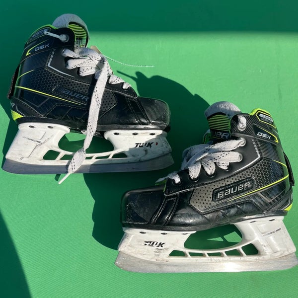 Youth Bauer Elite Hockey Goalie Skates | Size 13Y