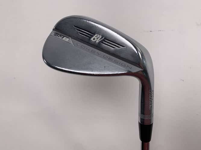 Titleist Vokey SM8 Tour Chrome Gap Wedge GW 48* 10 F-Grind Wedge Steel Mens RH