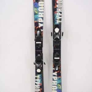 Axis Typhoon Twin Tip Junior Skis with Bindings - 135 cm Used