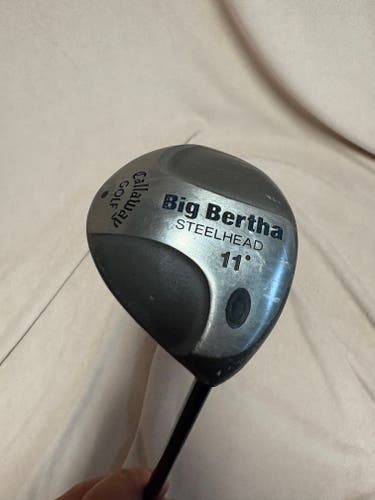 Women's Callaway Big Bertha Steelhead Right Handed Driver Ladies Flex 11 Loft (Used)