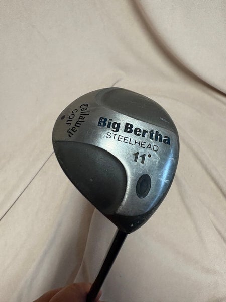 Women's Callaway Big Bertha Steelhead Right Handed Driver Ladies Flex 11 Loft (Used)