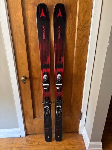 Atomic Maverick 95 Ti 164cm with Adjustable Look Dual 12 Gripwalk Bindings