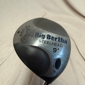 Men's Callaway Big Bertha Steelhead Right Handed Driver Uniflex 9 Loft (Used)