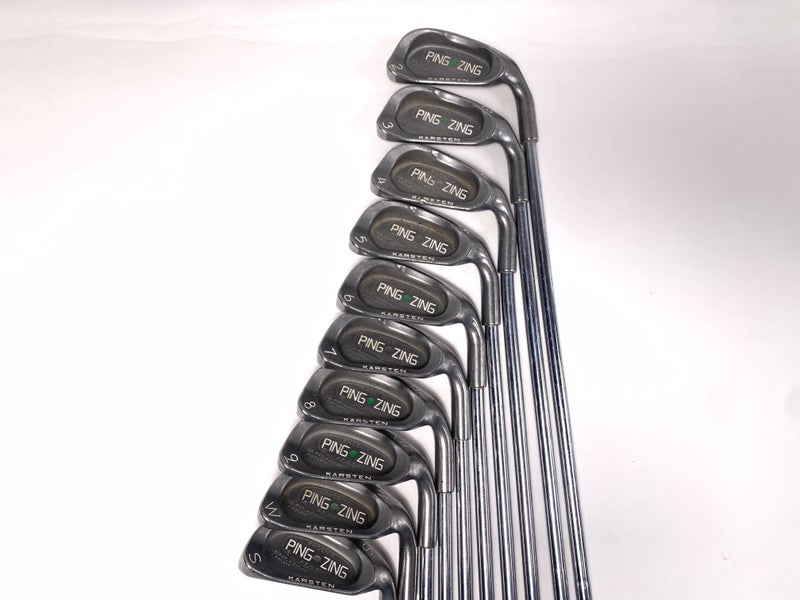 Ping Zing Iron Set 2-PW+SW Green Dot 2* Up JZ Regular Steel Mens RH
