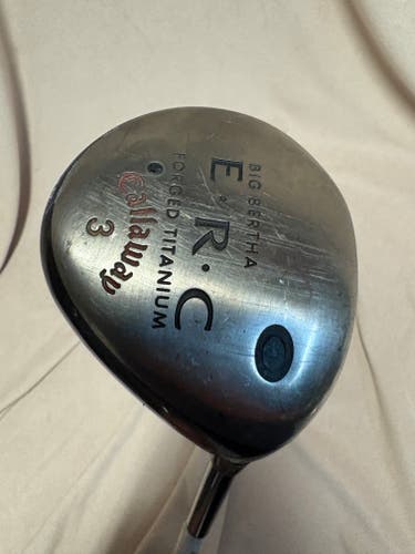 Men's Callaway Big Bertha ERC Right Handed Fairway Wood Stiff Flex 3 Wood (Used)