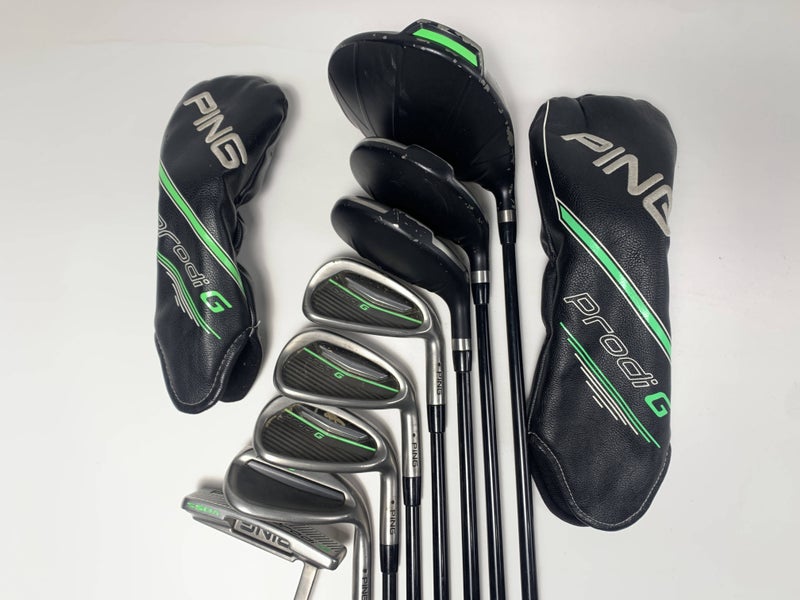 Ping Prodi G Club Set Driver 3W 4H 6-PW SW Putter Black Dot Prodi G Junior RH HC