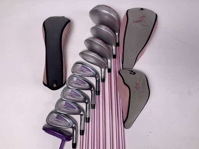 Wilson Hope Club Set Driver 3W 5W 4H 5-9 Putter Hope Ladies RH HC