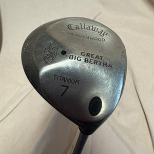 Callaway Great Big Bertha Right Handed Fairway Wood 7 Wood (Used)