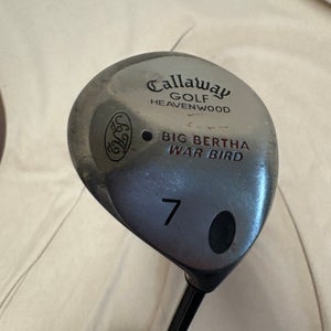 Men's Callaway Big Bertha Warbird Right Handed Fairway Wood Regular Flex 7 Wood (Used)